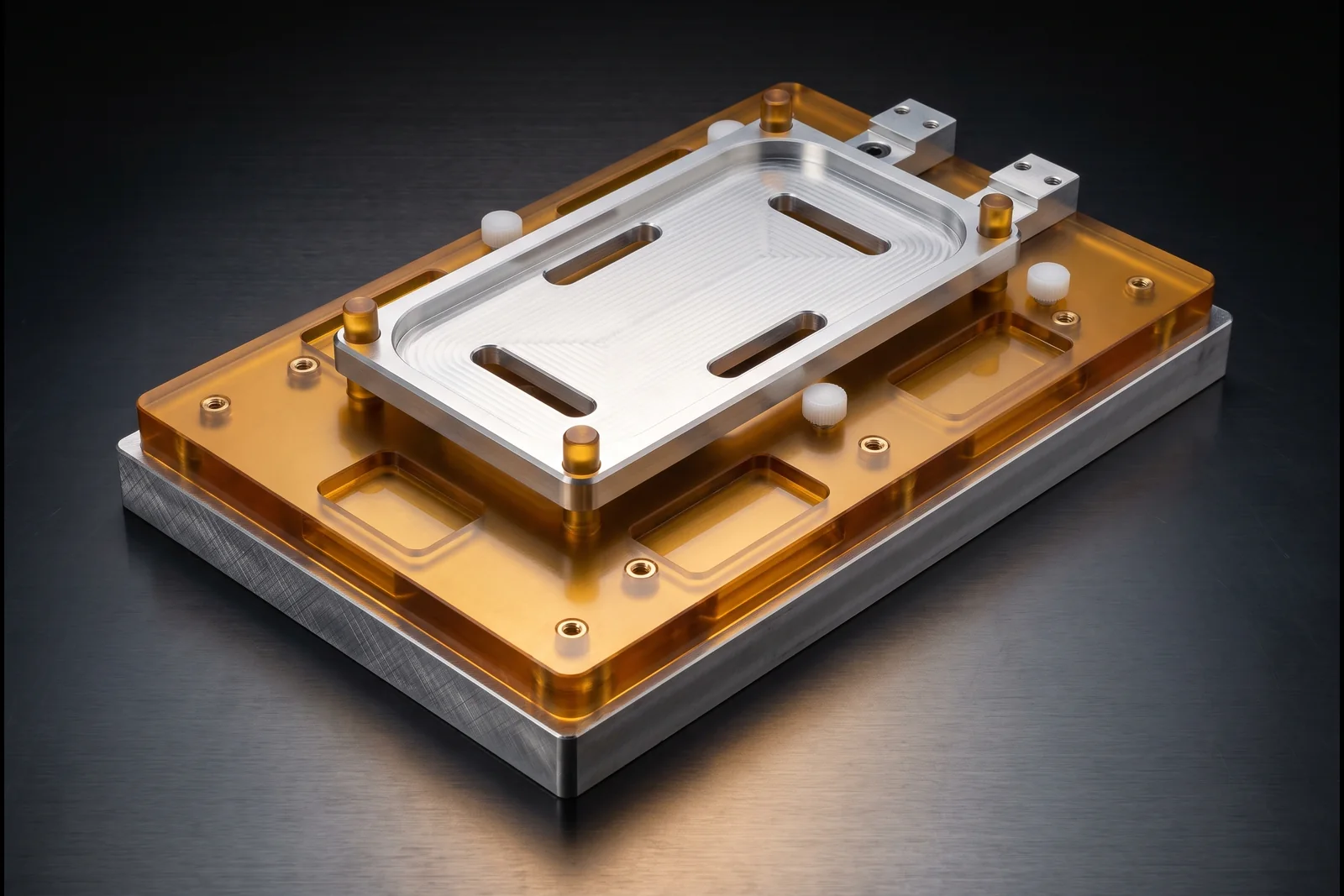 OTA test fixture machined and assembled at BDS