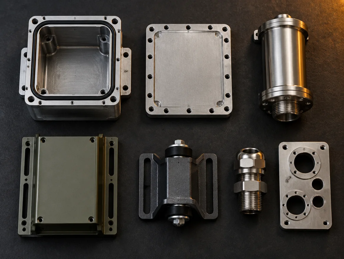 Rugged housings for rail & heavy equipment