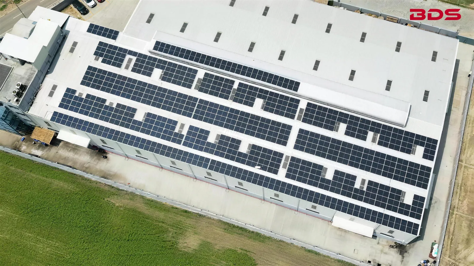 Rooftop solar array